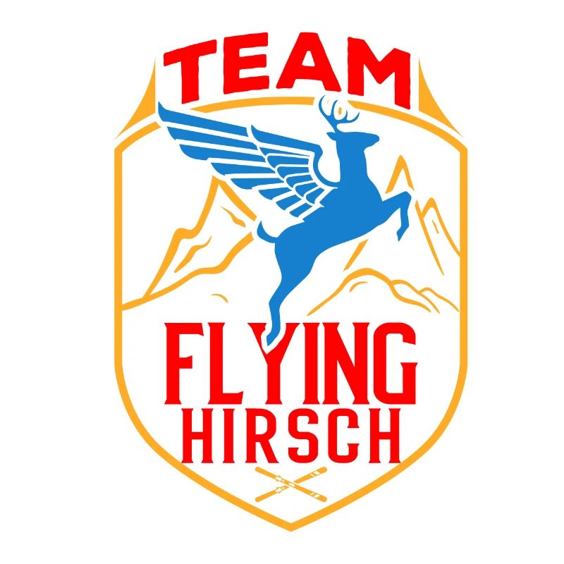 Flying Deer TShirt Alcohol Shot Gift Schnapps