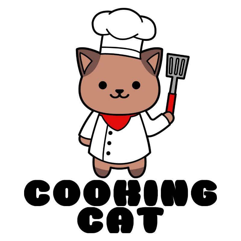 Cooking cat