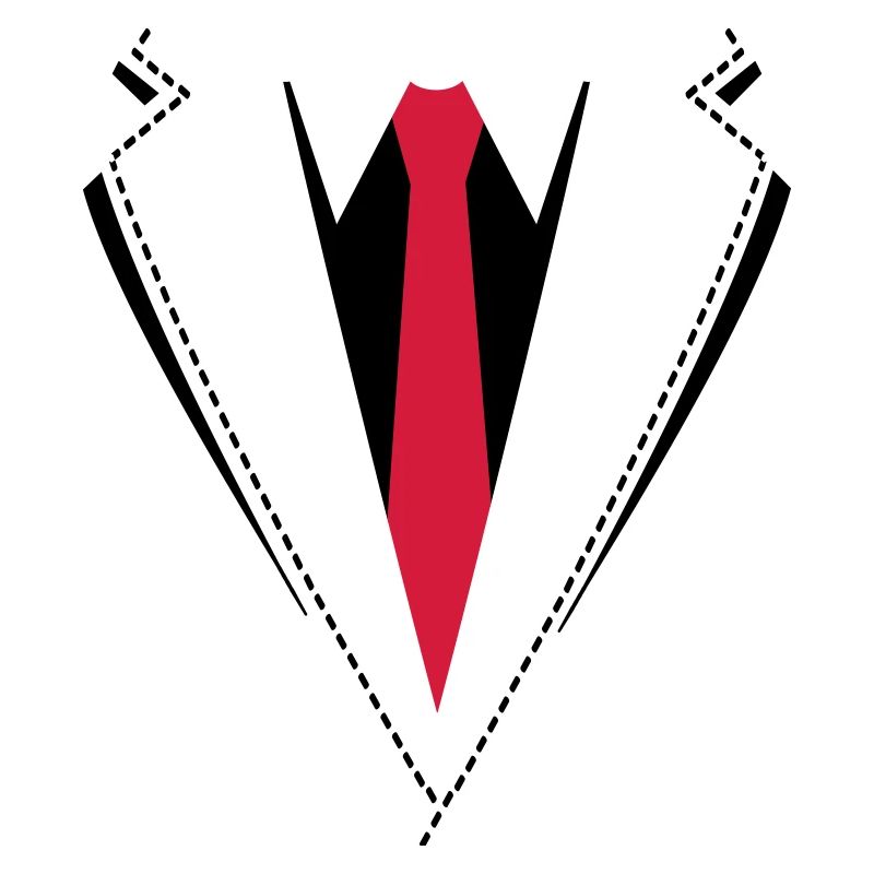 Fliege oder Krawatte Kostüm.