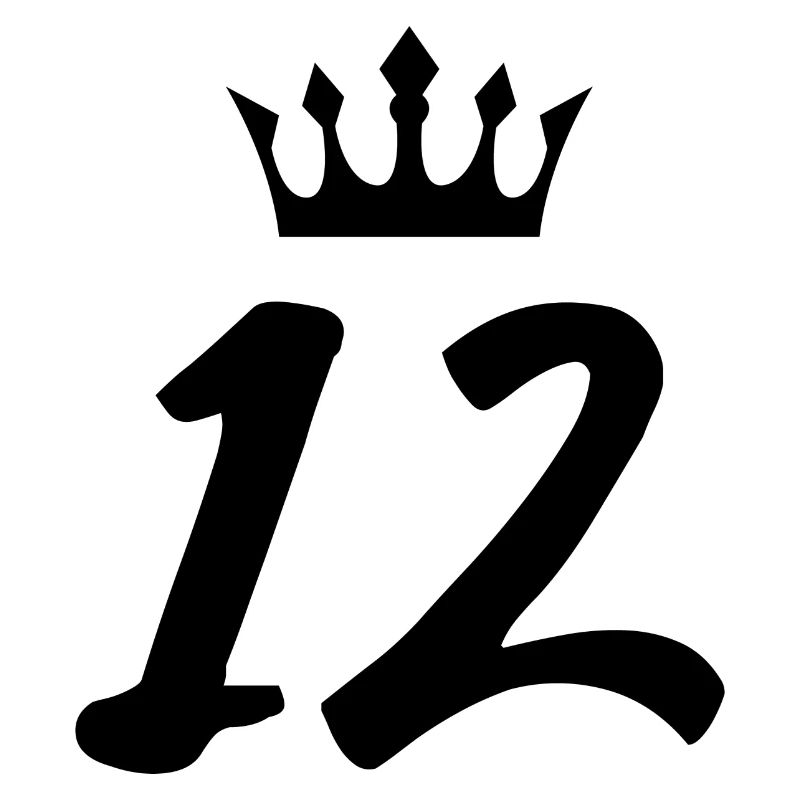 12 Zahl Krone