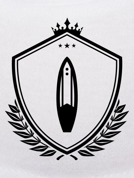 Surfbrett wappen