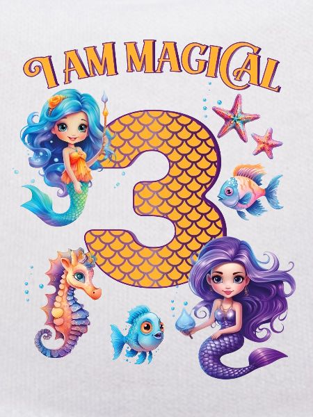 Mermaid Birthday 3 years