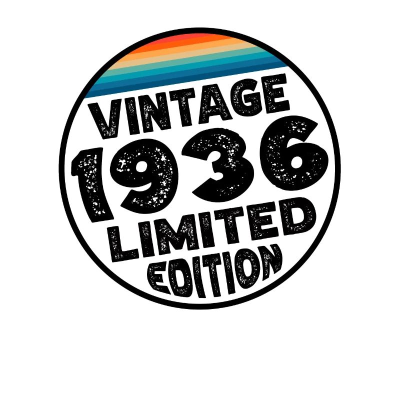 Limited Edition since 1936 Geburtstag Geschenk