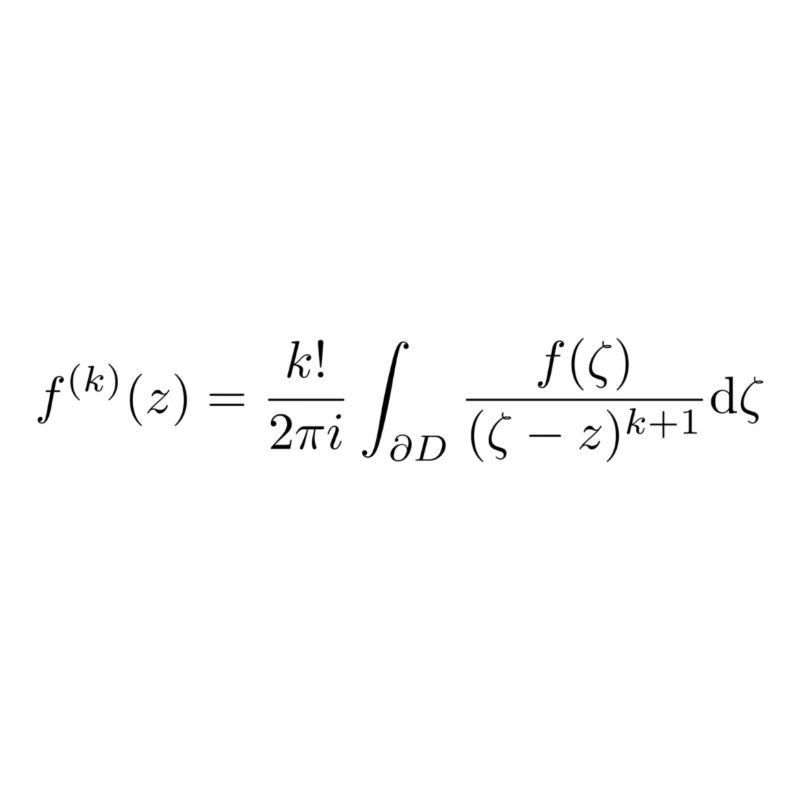 Formule intégrale de Cauchy