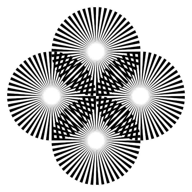 Illusion Geometry Optical Illusion Pattern