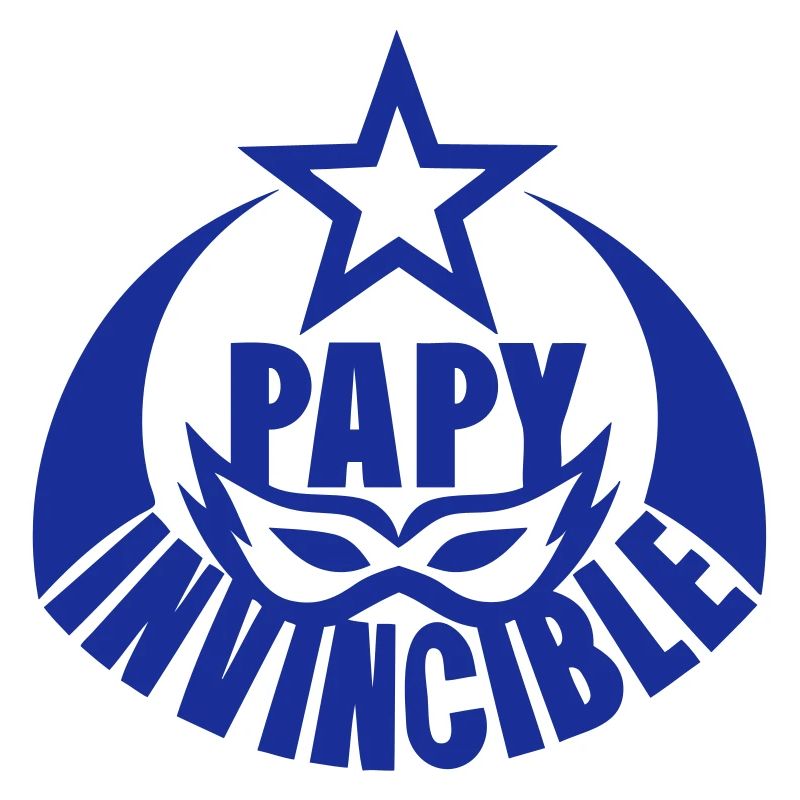 papy invincible masque logo
