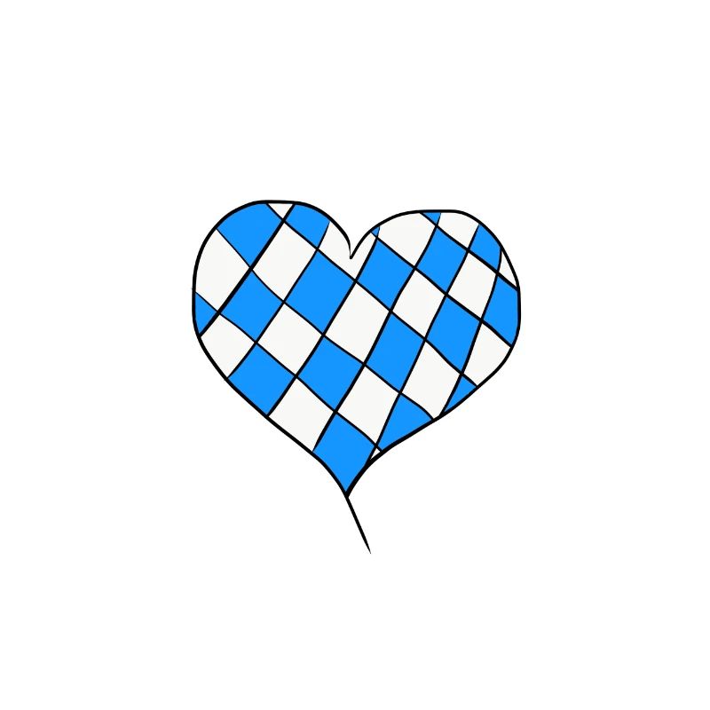 Bayrisches Herz - Geschenkidee