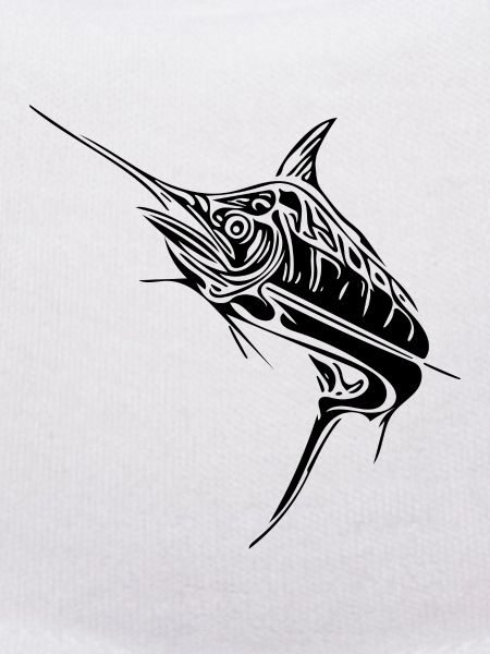Eleganter Schwertfisch räuberisch Knochenfisch