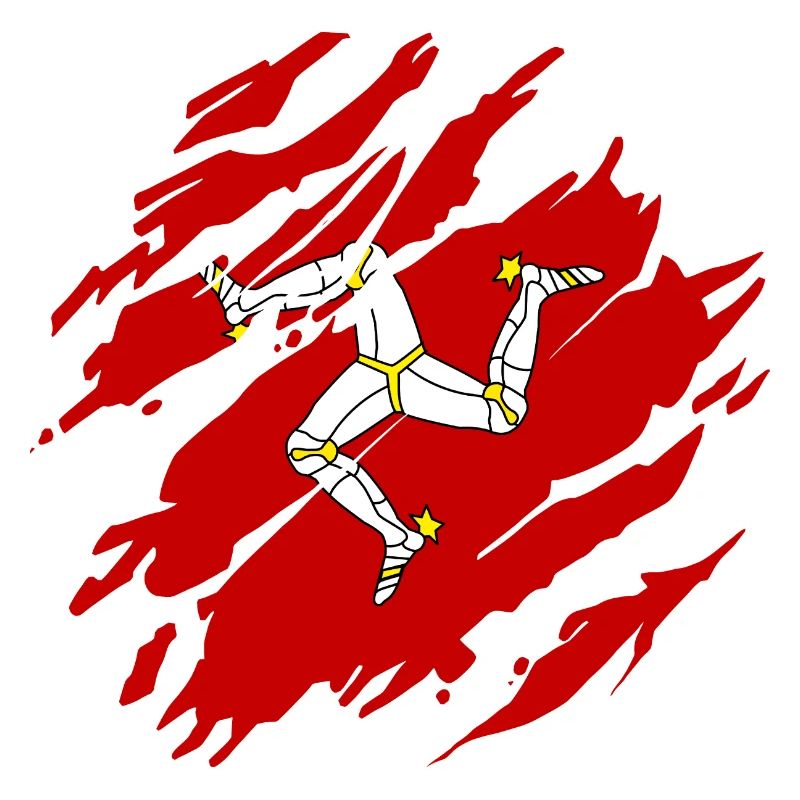 Drapeau de l’île de Man Drapeau de l’île de Man