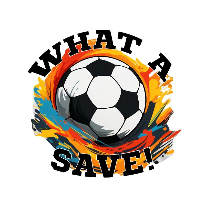 Fußball ball - What a Save!