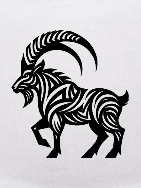 Steinbock Tattoo Style