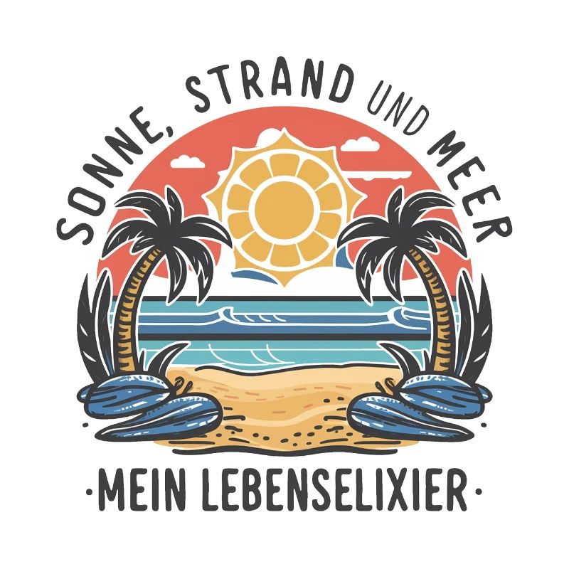 Le soleil, la plage et la mer - mon élixir de vie