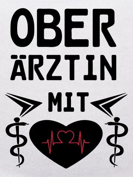 Oberärztin mit Herz Geschenk