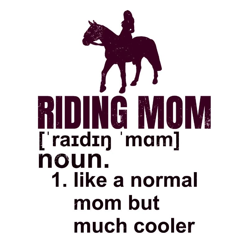 Reiten Mutter Geschenk