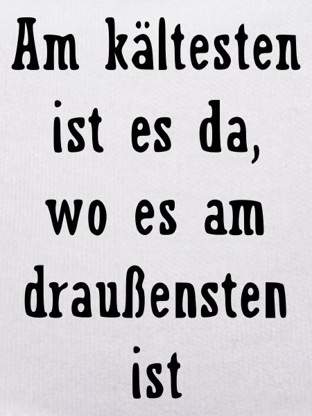 Winter Spruch lustig