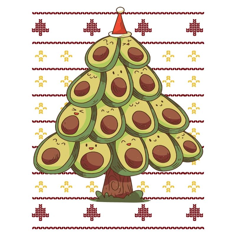 Pull de Noël laid: sapin de Noël avocat