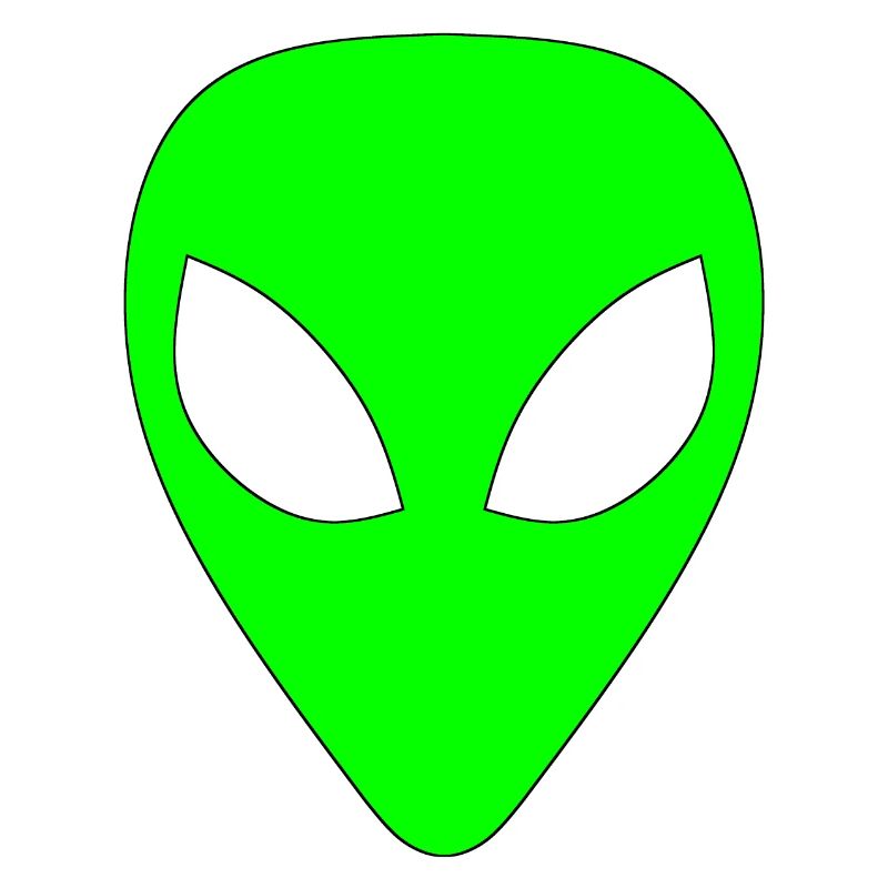 Alien - Vert clair