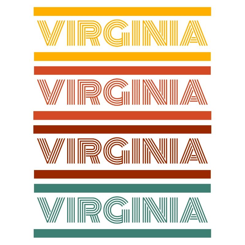 Texte de Virginie dans un design de couleur différente