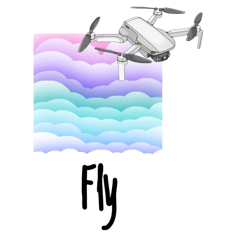 Fly Drone Drone Pilot Cloud nuages