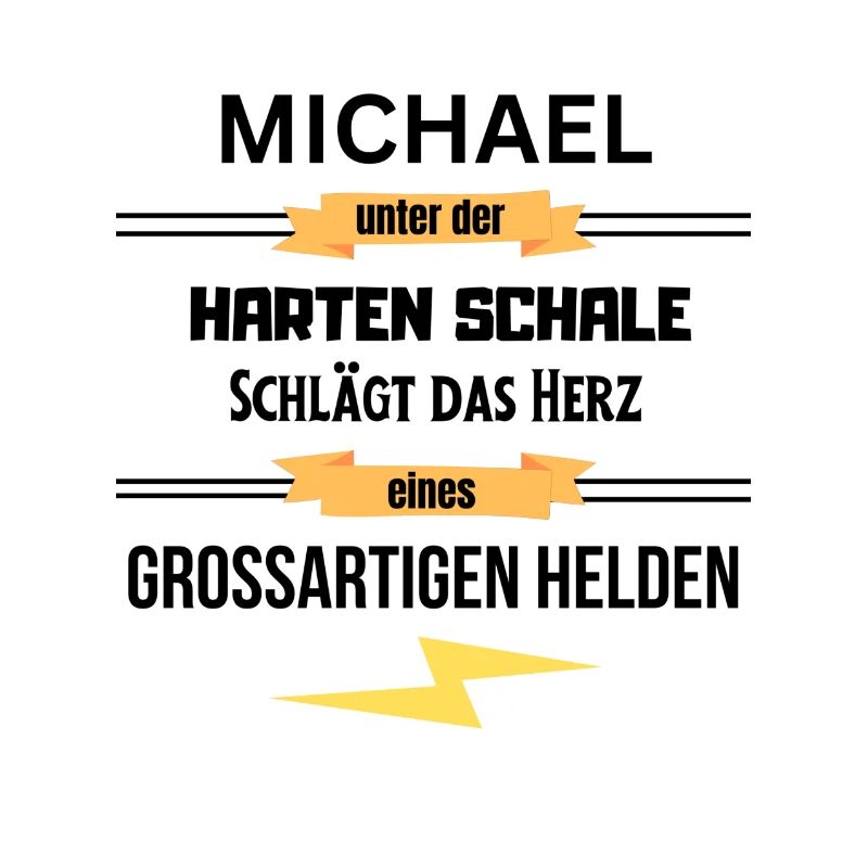 Michael harte Schale eines Großartigen Helden