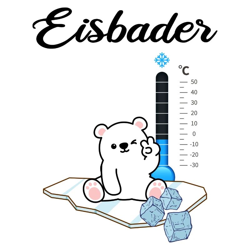Eisbader "Winterschwimmer Eisbär" Eisbaden