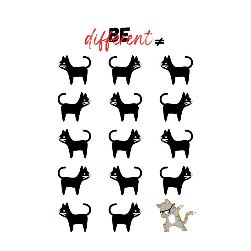 Be different cats