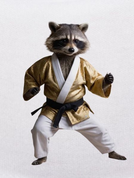 Sport-Waschbär