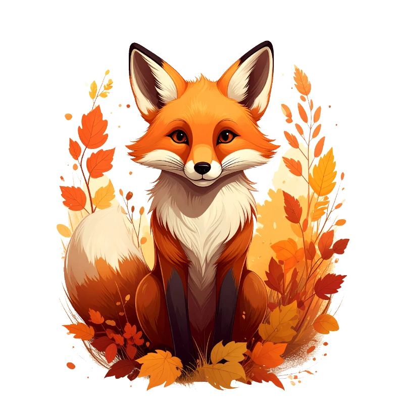 Fuch im Herbst