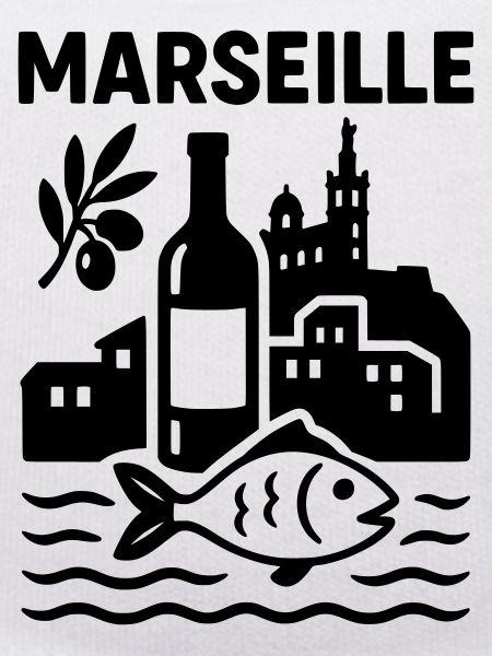 marseille silhouette