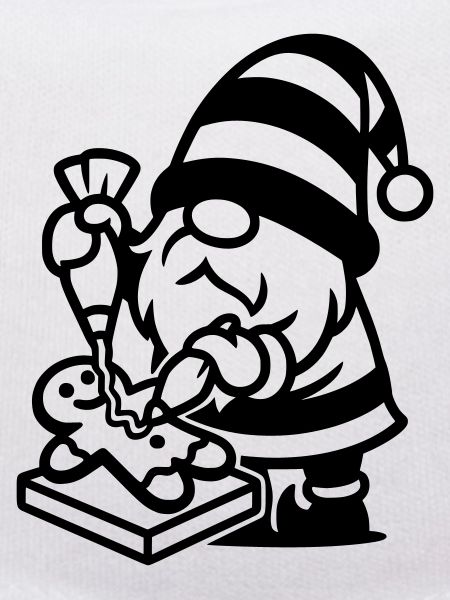 Gingerbread Baking Gnome