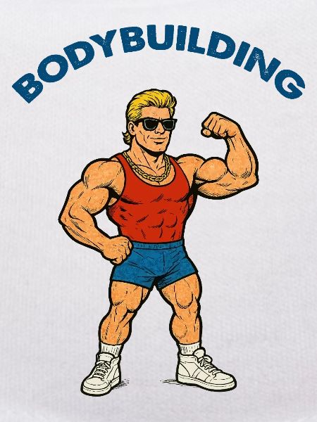 Bodybuilding Gym Cartoon