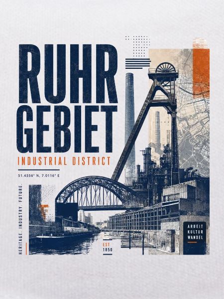 Ruhrgebiet Industrie Collage
