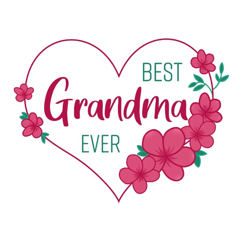 Best Grandma ever Oma Großmutter Geschenk