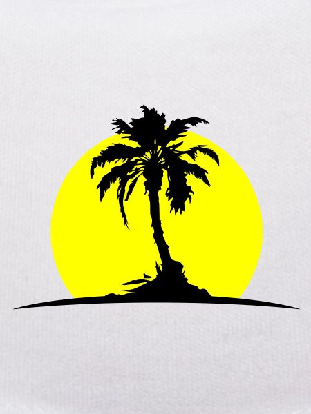 Palme Insel Sonne