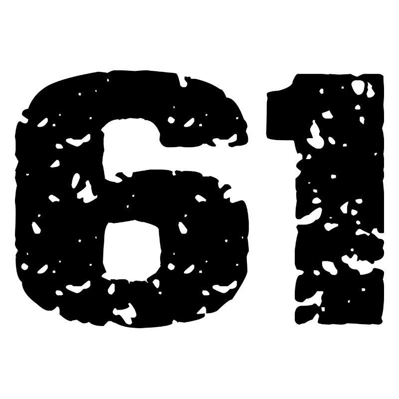 61 Number jersey