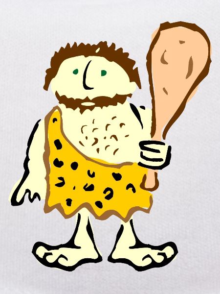 Caveman With Club