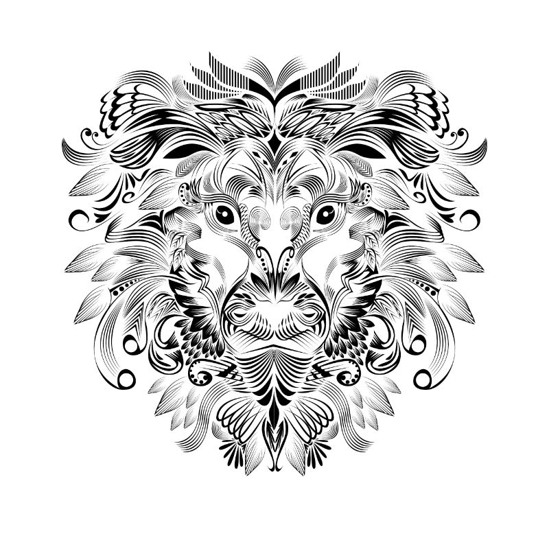 löwe mandala