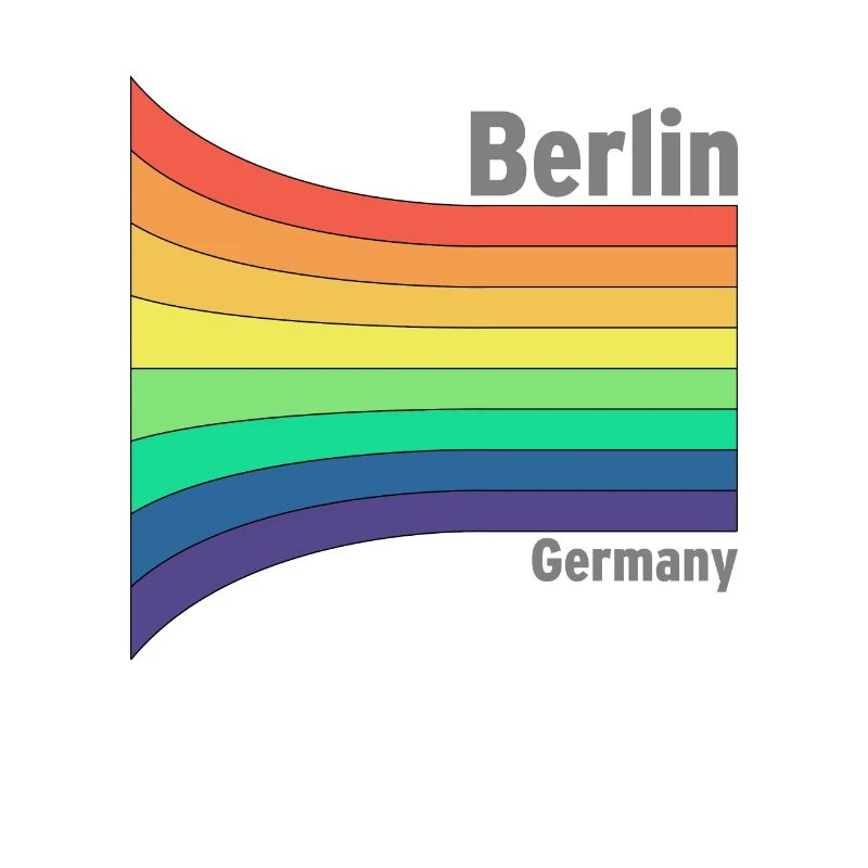Berlin Regenbogen Stolz Souvenir Mitbringsel