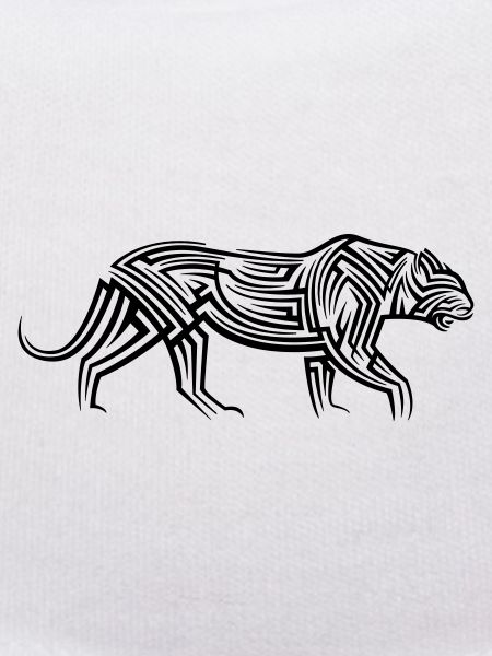Leopard Tribal Tattoo