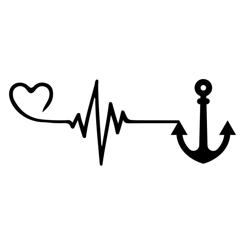 Anchor Love Pulse Heart