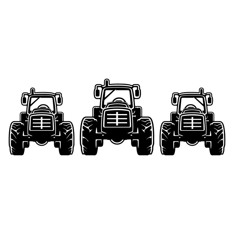 Traktor Bauer Farmer Symbol