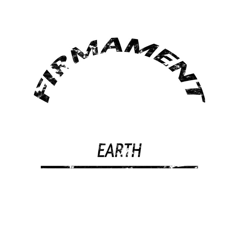 Firmament à la terre plate