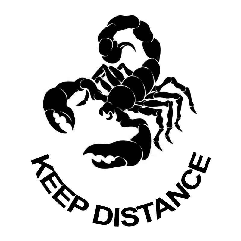 Keep your distance Scorpio is dangerous gift