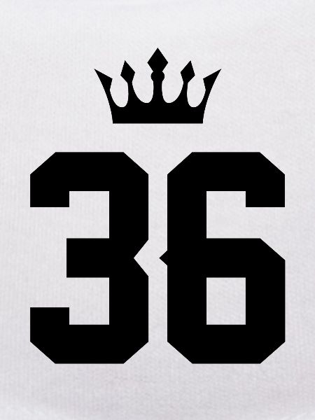 36 Number crown