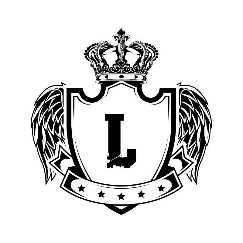 L Buchstabe Wappen