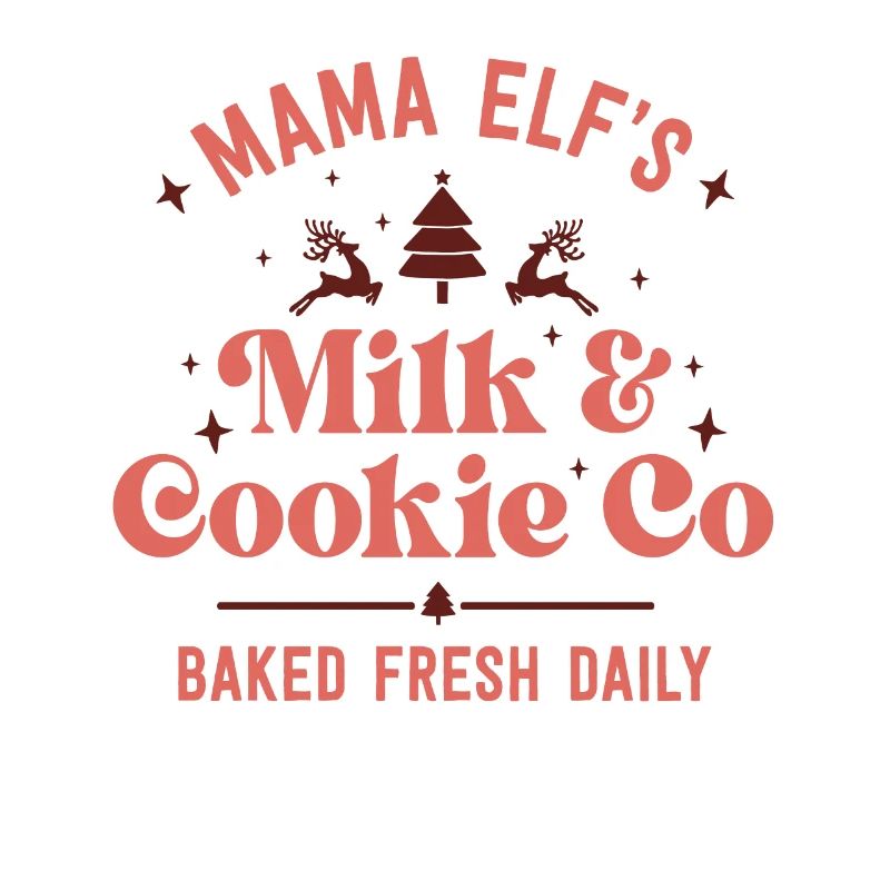 Mama Gingerbread Cookie Famille Cuisson de Noël