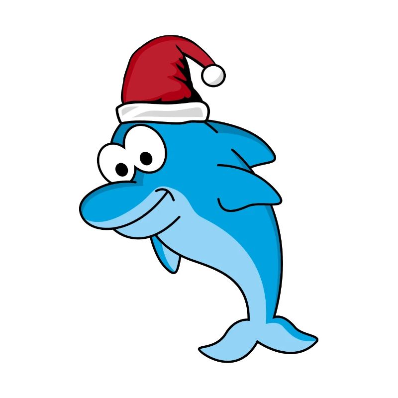 Delfin Comic Weihnachten