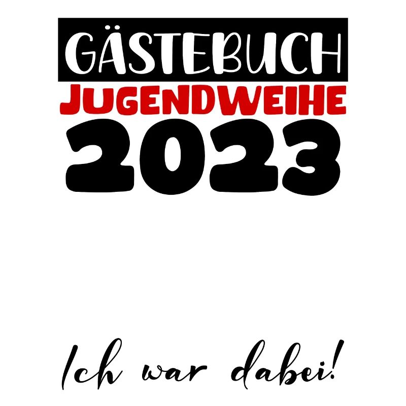 Jugendweihe 2023 Gästebuch Mädchen Jungen Fun Deko
