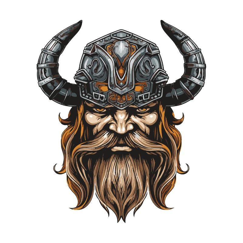 Wikinger Krieger Valhalla Odin