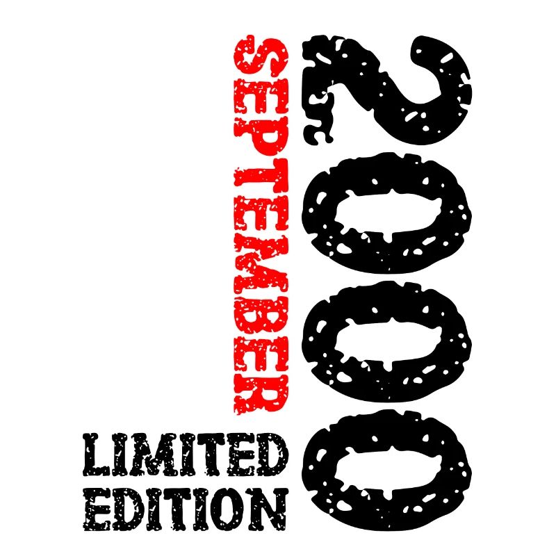 2000 Septembre Édition Limitée 23rd Birthday Deco